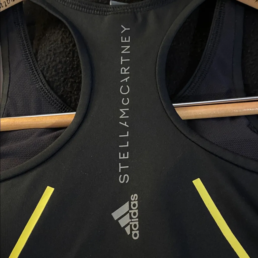 Adidas by Stella McCartney's TruePace crop top Black - Image 7