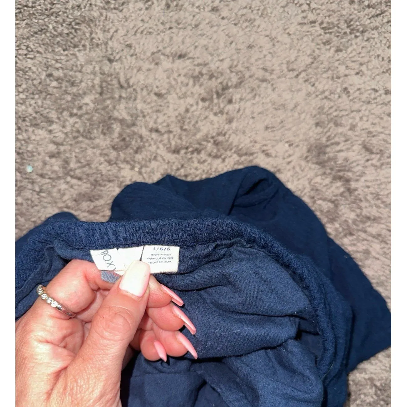 Roxy Navy Blue Romper - Image 6