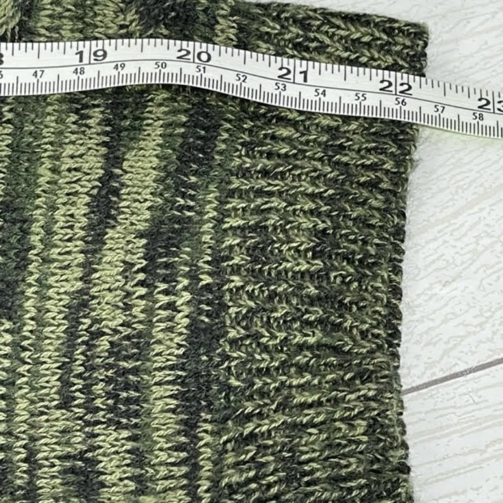 Jason Maxwell  Green Cable Knit Short Sleeve Sweater 2X - Image 8