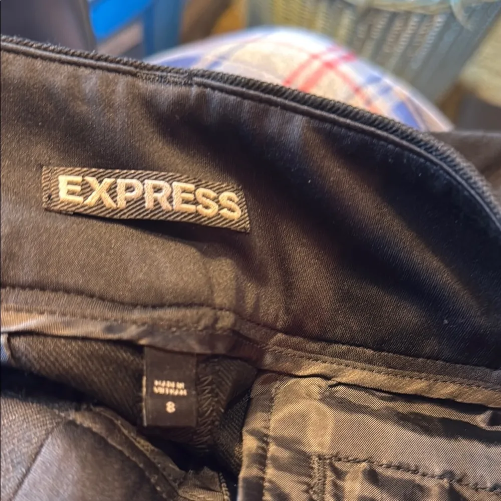 EXPRESS  Black High Waist Tailored Shorts​ - Image 3