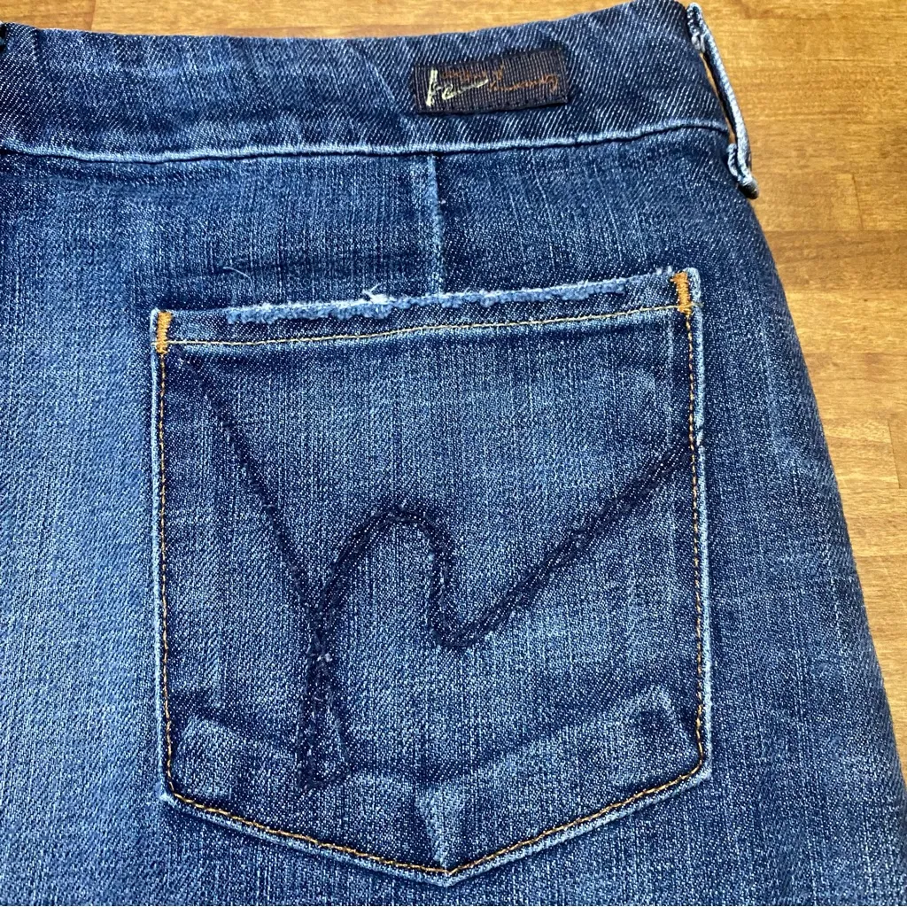 Citizens of Humanity Sophia #300 Knee Length Stretch Skirt 28 - Image 2