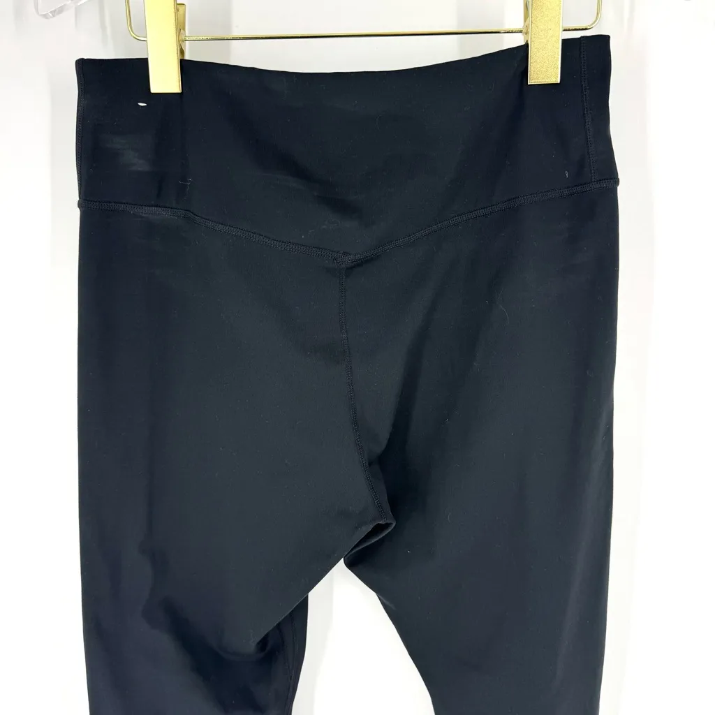 Nike Dri-FIT Cropped Leggings Black SIze Large - Image 5