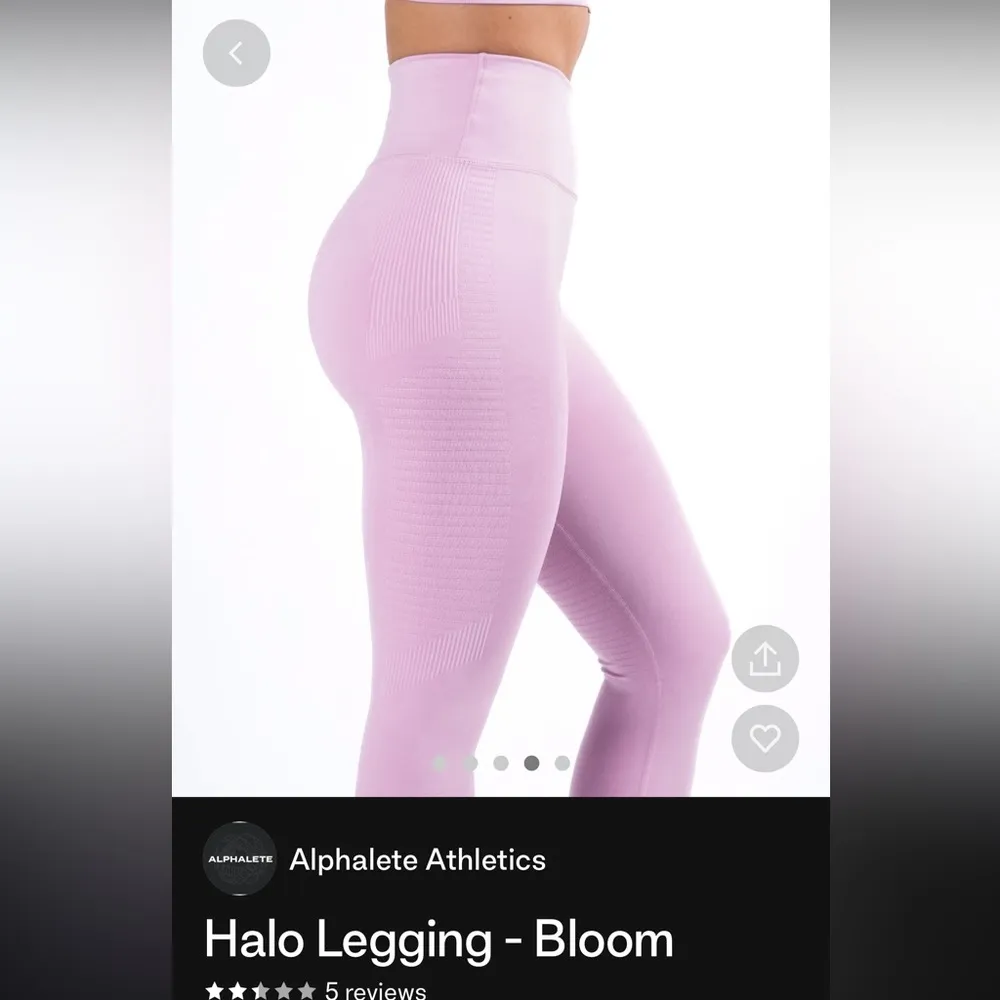 Women’s  Halo Legging - Bloom - Image 3