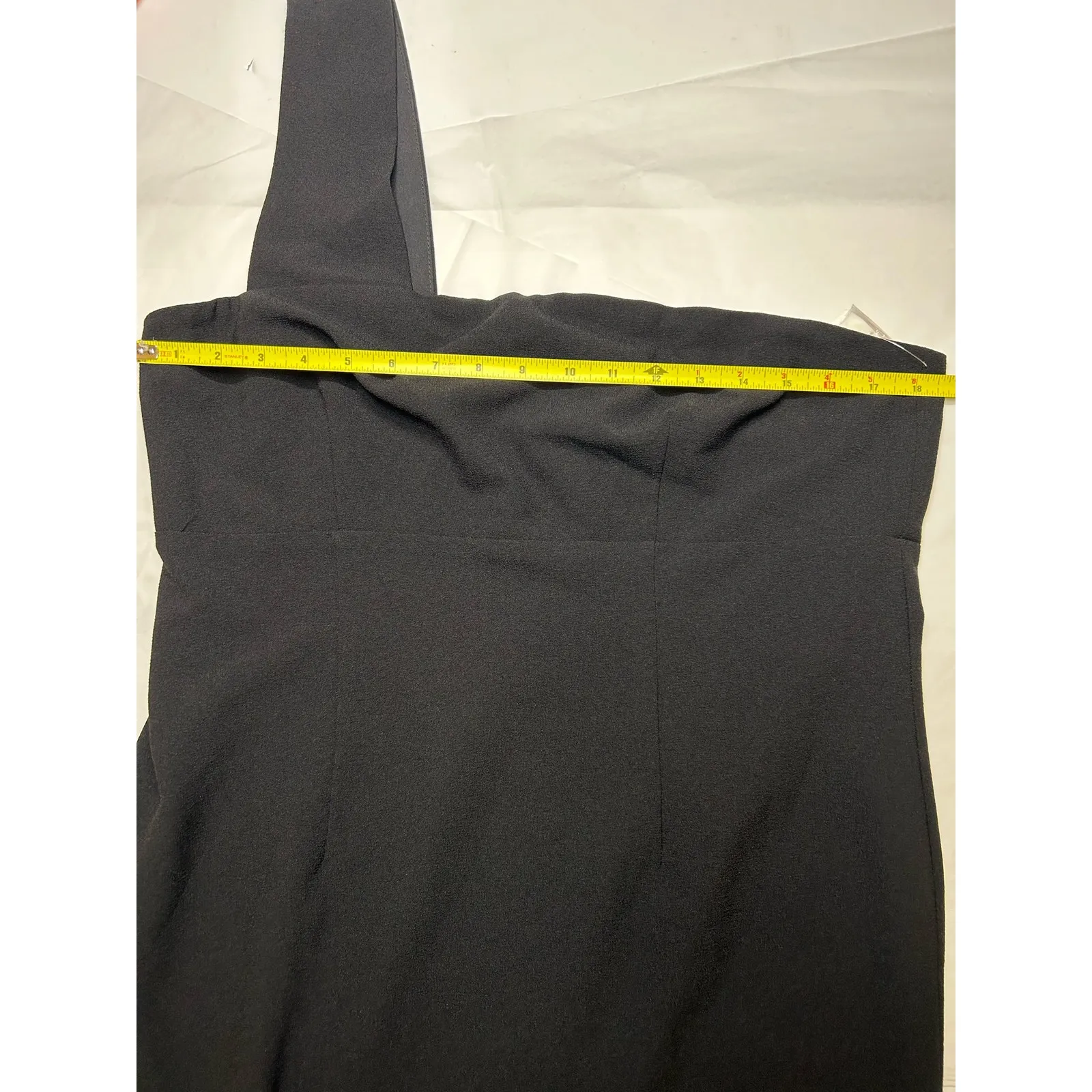 NEW! NICOLE MILLER LOLA Crepe One Shoulder Mini Dress Size 14. NWOT - Image 7