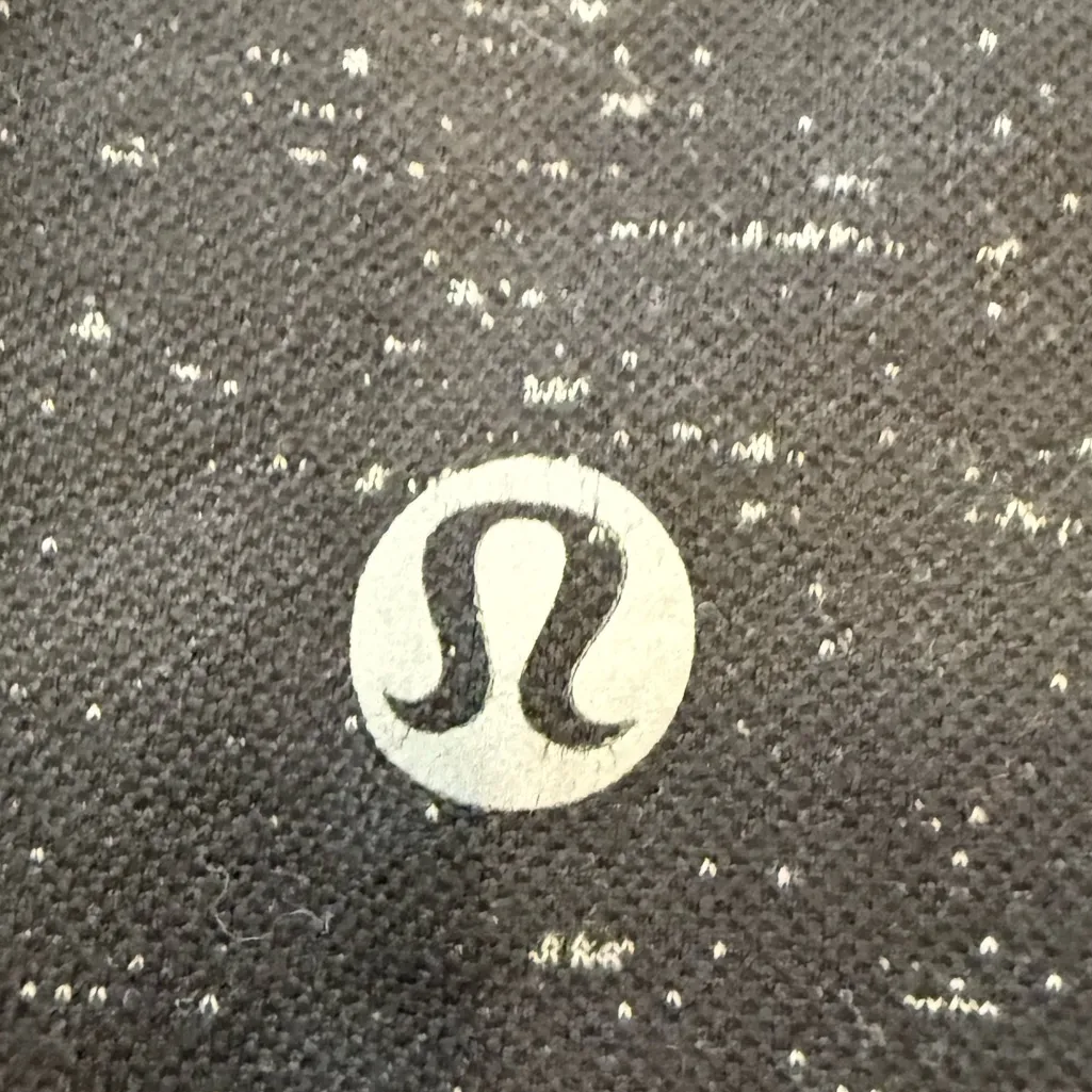 **Lululemon Free to Flow Leggings – Black with White Specks** - Image 3