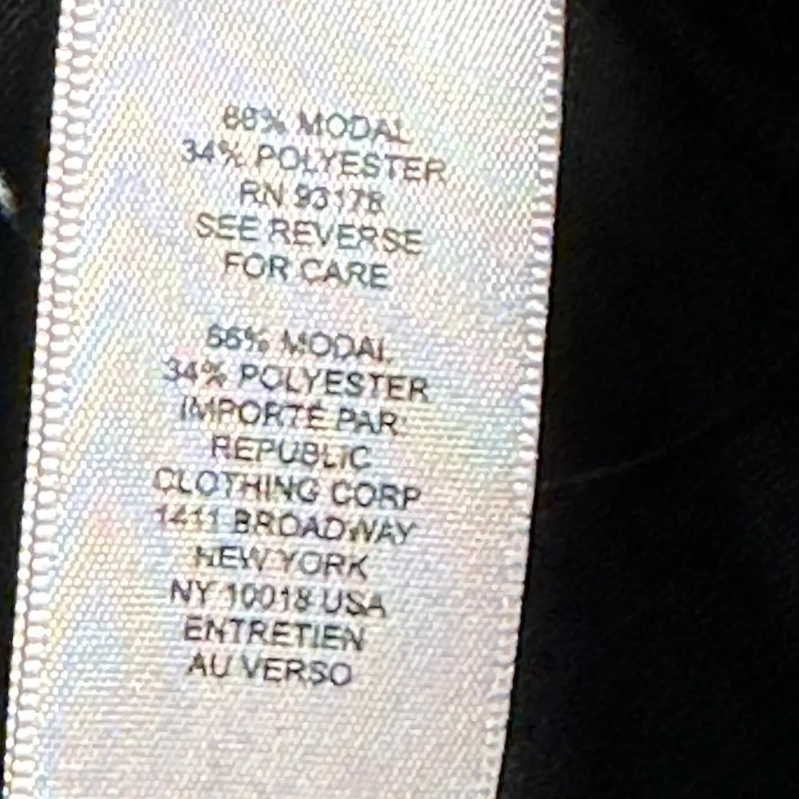 Catherine Malandrino Black V Neck Tie Waist Puff Sleeve Top XS - Image 4