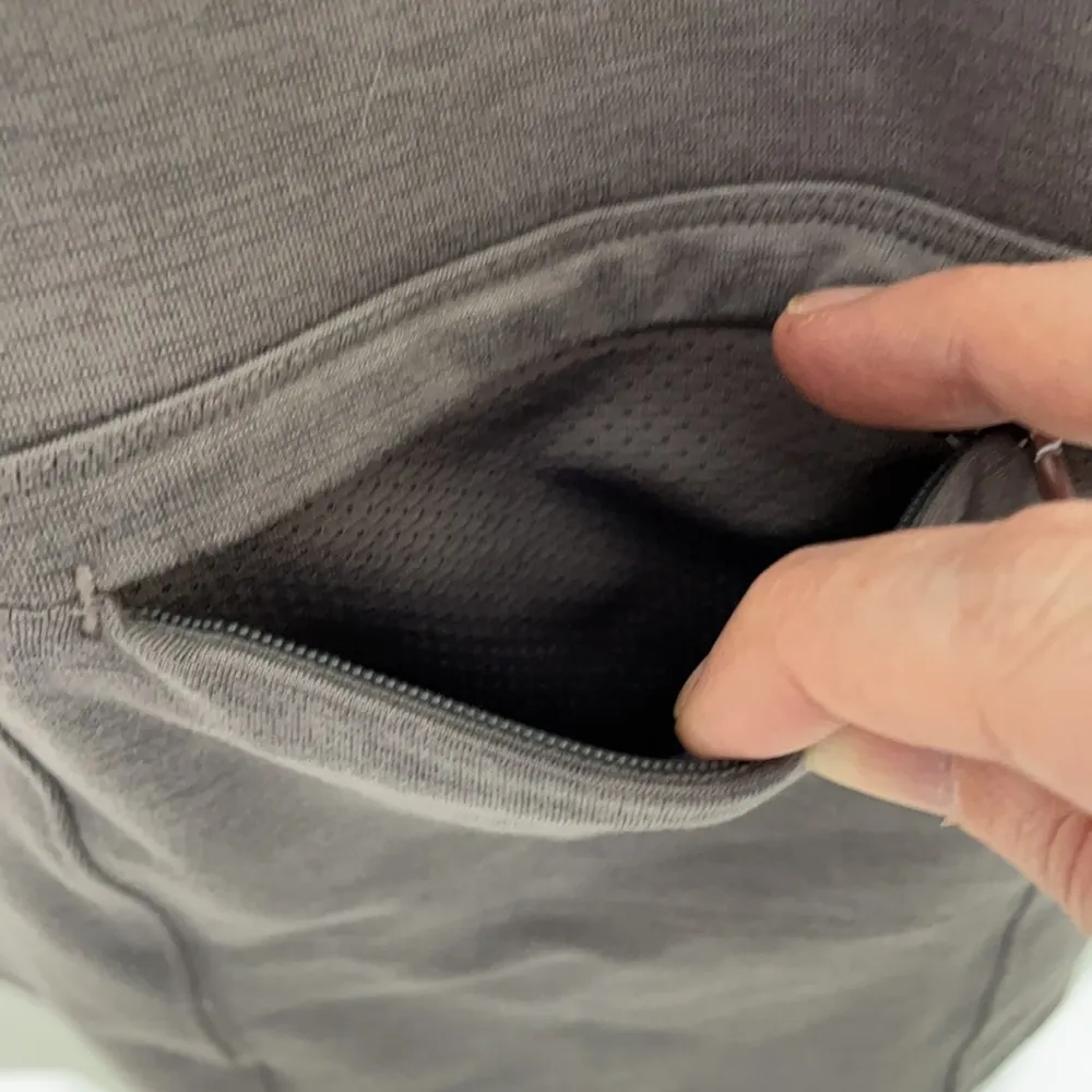 Calia Quarter Zip Pullover Small Gray - Image 4