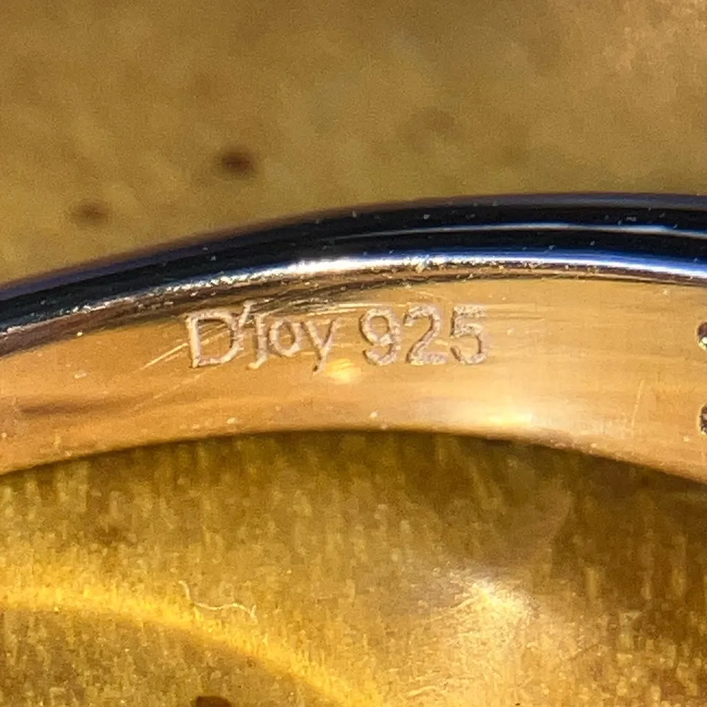 Tanzanian Wine Garnet Sterling Silver Ring Size 6 - Image 6