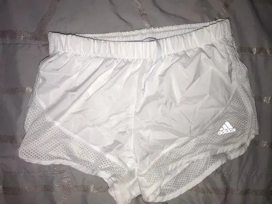 Adidas Aeroready White Running Shorts - Image 2