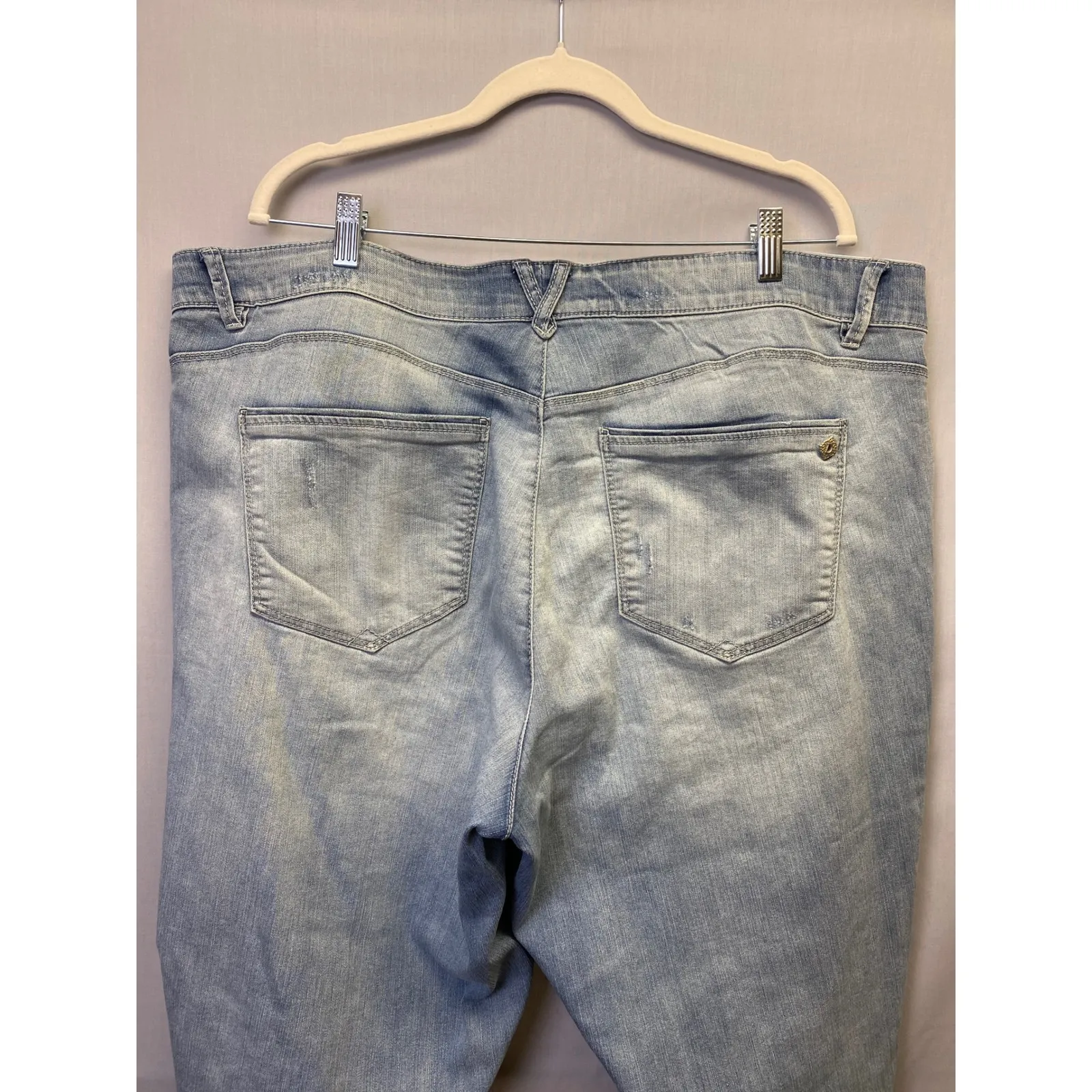 Democracy Absolution Skimmer Jeans Y2K Casual Chic Sculpting Denim Size 22W - Image 6