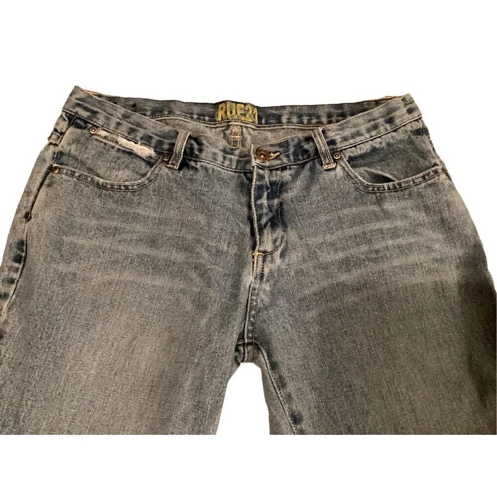 Vintage Y2K Rue 21 Crop Jeans Denim Everyday Preppy - Image 4