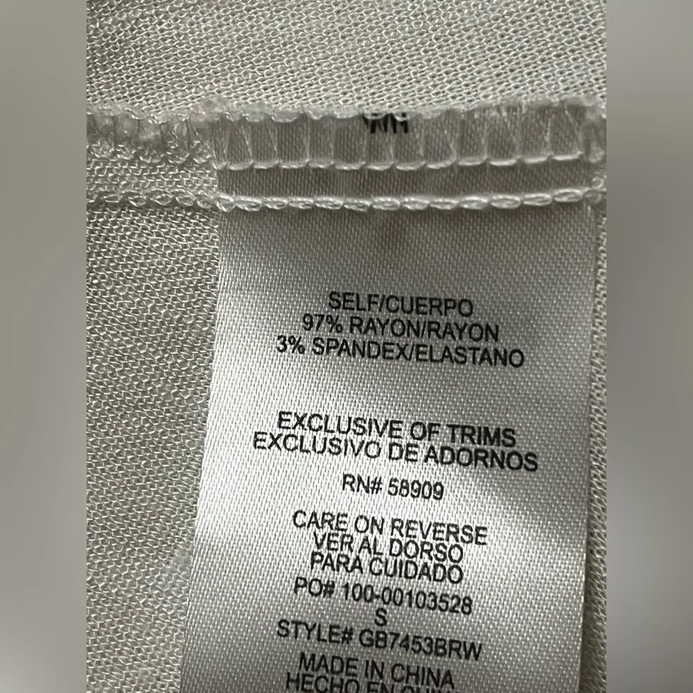 Gianni Bini white wrap mini dress nwt - Image 6