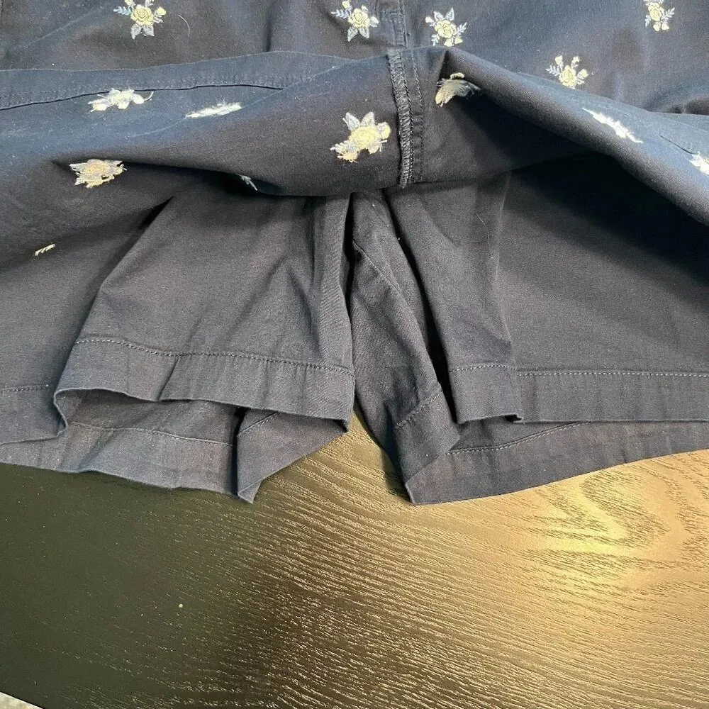 Karen Scott  Skort - Navy Blue - Size 8 - Image 7