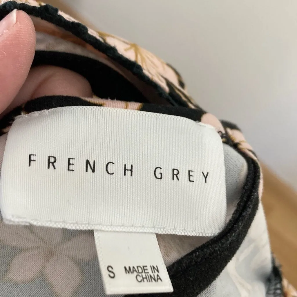 French Grey Maxi Sleeveless‎ Dress Size Small - Image 9