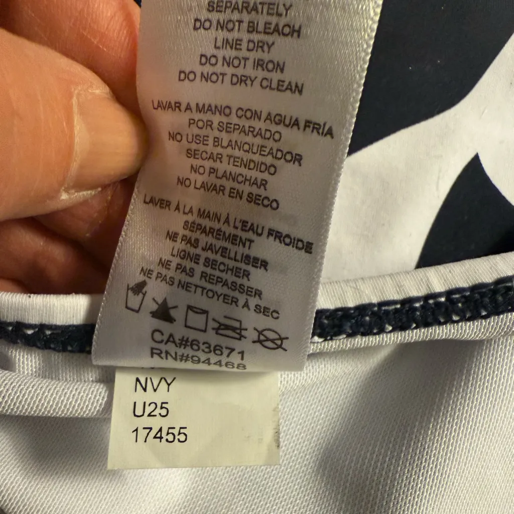 New NAUTICA WOMENS SIZE XL Printed one piece Swimsuit Swim - Image 10