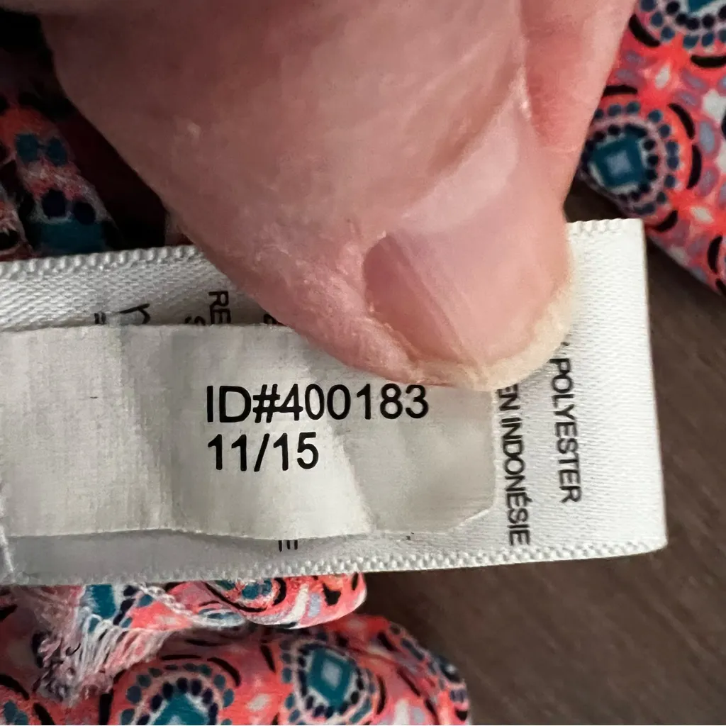 Express The Portifino Shirt Slim Fit Button Up Size Small Roll Tab Sleeve - Image 10