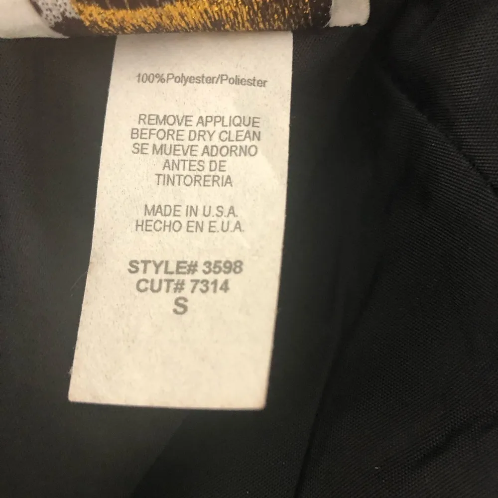 Vintage Y2K Black Strapless Lace Top Bow Tie Size Small - Image 8