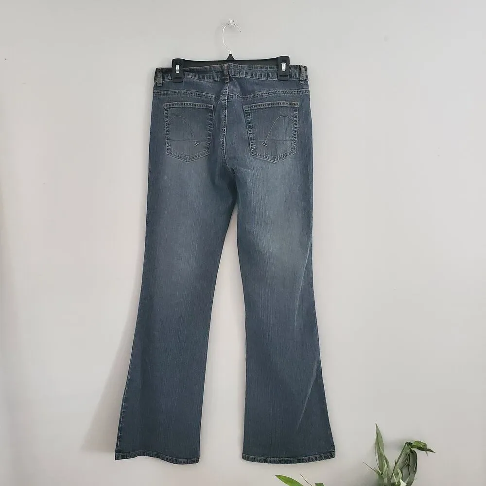 Guess  Stretch Denim Blue Bootleg Jeans 31 - Image 2