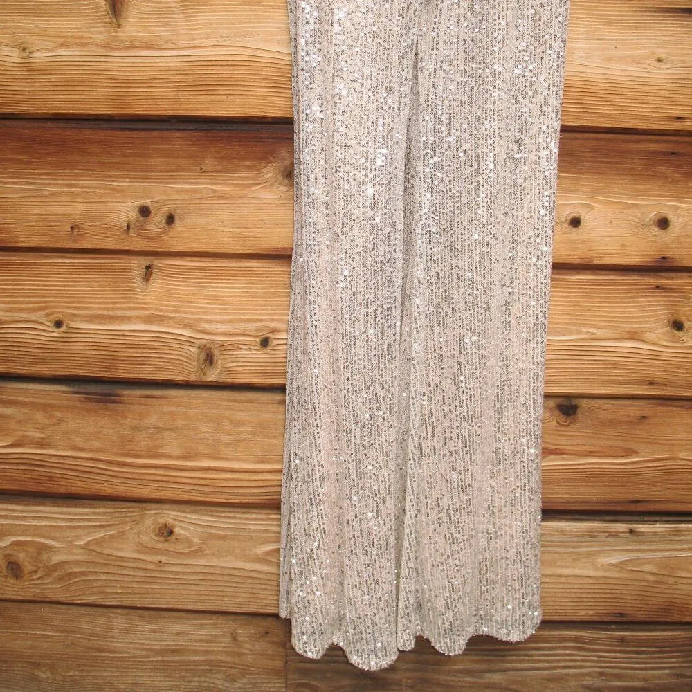 Mac Duggal 26596 SEQUINED DROP SHOULDER LONG SLEEVE JUMPSUIT - Image 10