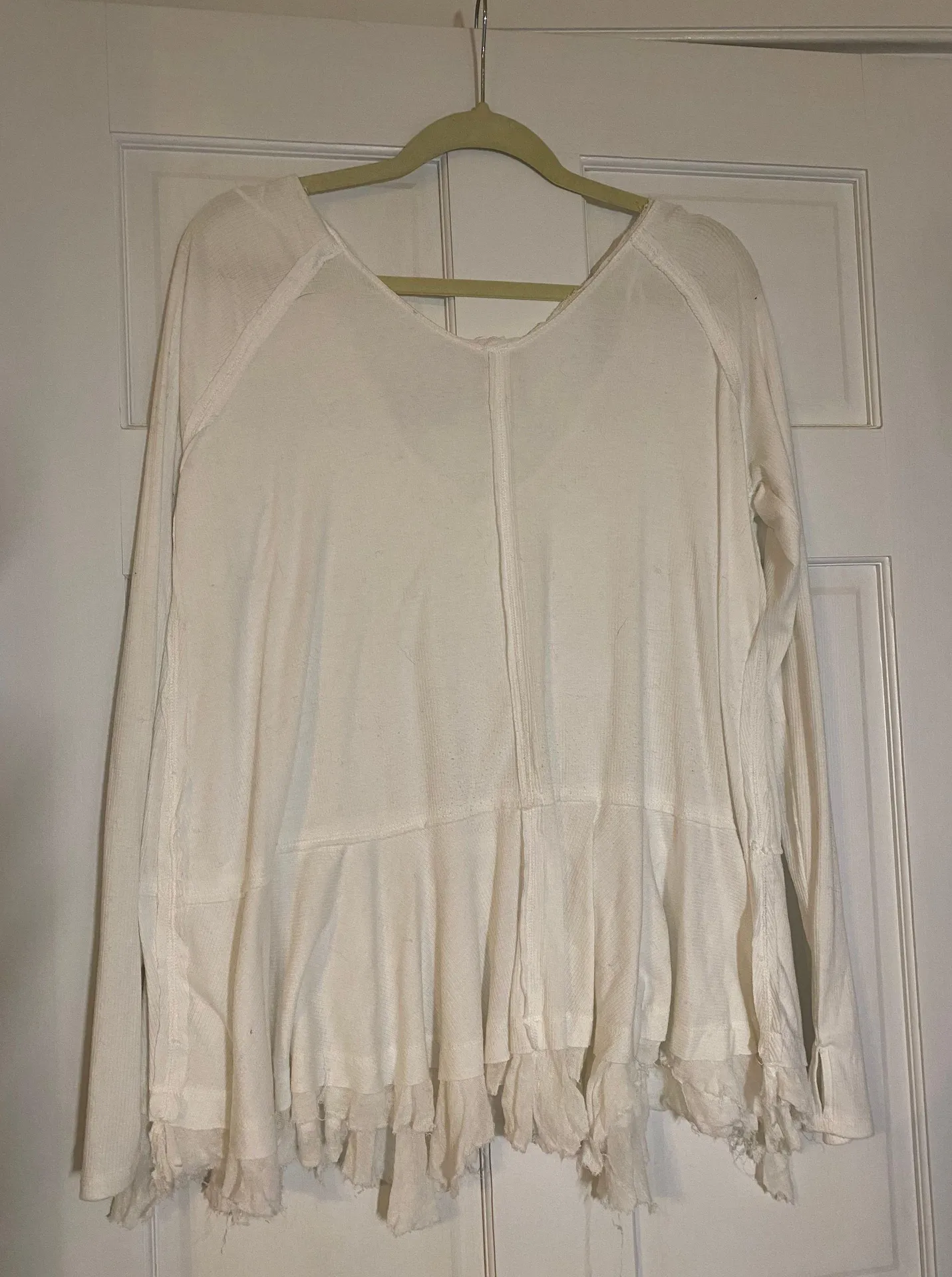 Free People Tangerine Tee Ivory - Image 5
