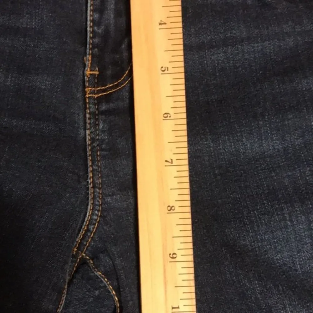 Zara trafaluc dark denim skinny jeans size 8 - Image 8