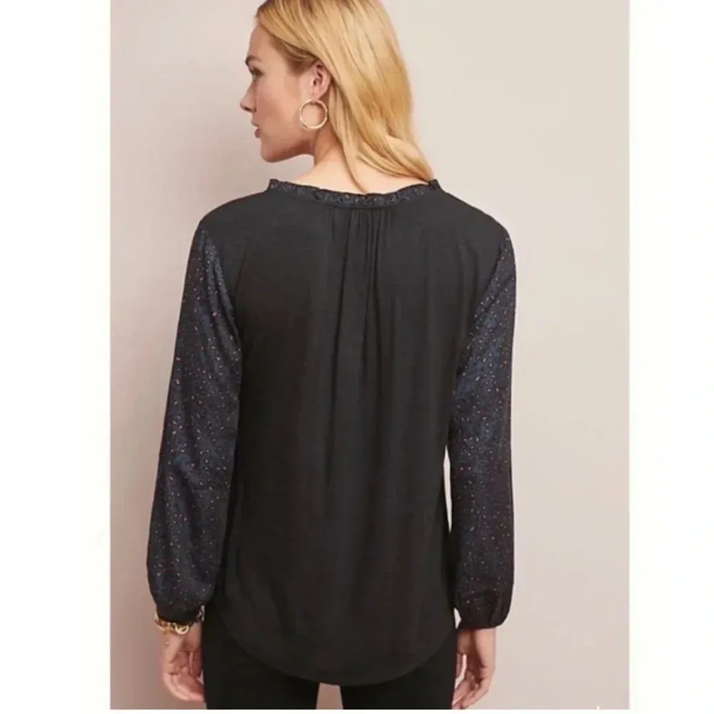 Anthropologie Dolan Left Coast Leopard Marilyn Blouse - Image 2