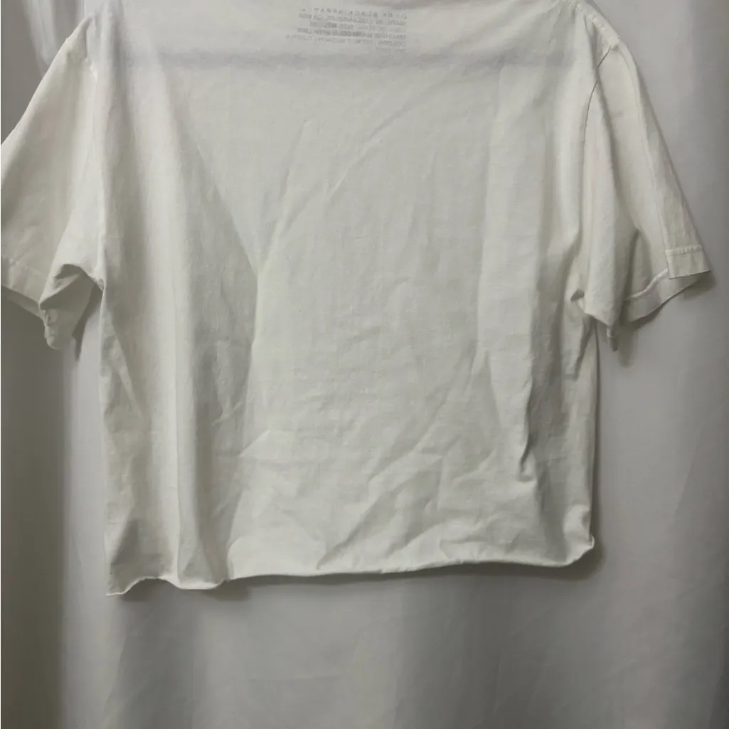 RESA White Crop Top Size M - Image 4
