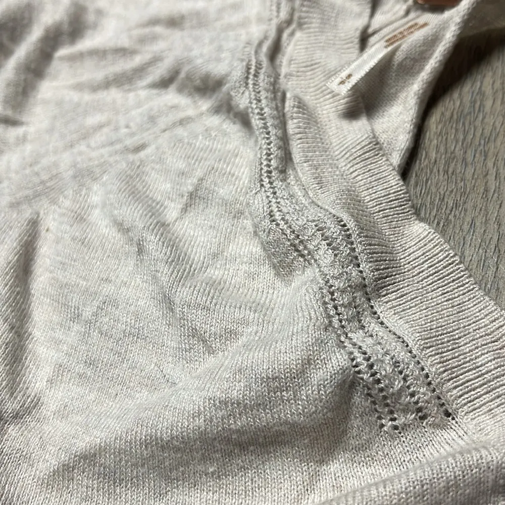 Free People Ruffle Me Up Knit Keyhole Dresss Size Small Petite - Image 9