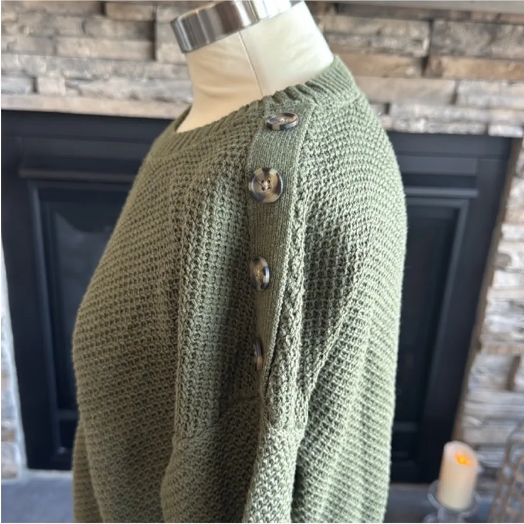 Rachel Zoe Olive Green Sweater - Image 7