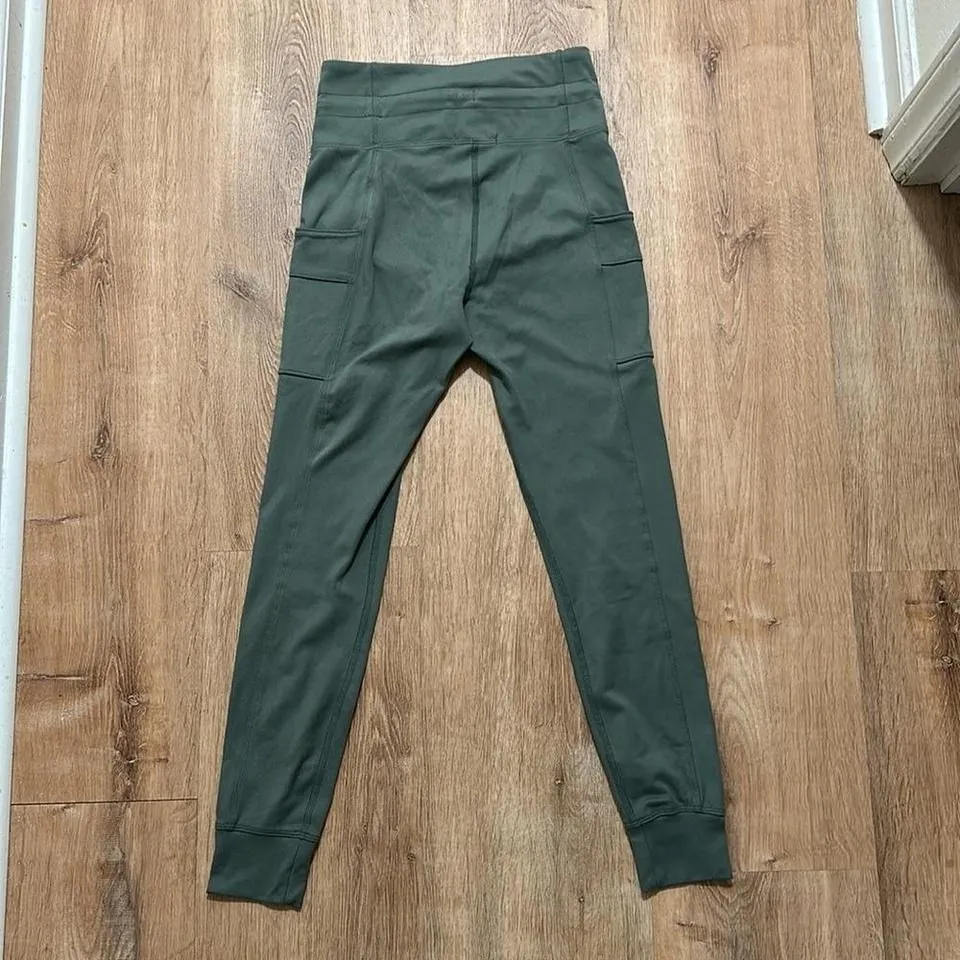 Eddie Bauer  | Women's Green Drawstring Jogger Pants - Image 2