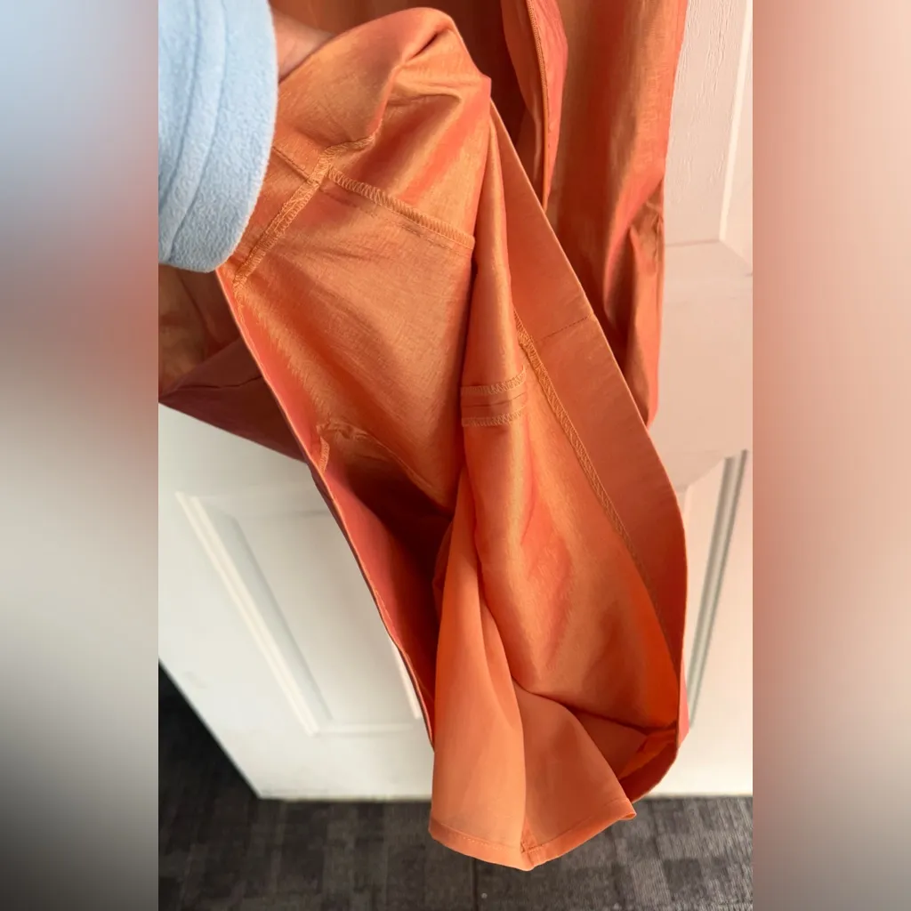 W118 WALTER BAKER, women’s dress  Copper Satin, Fitted Lined SIZE M, NWOT - Image 7