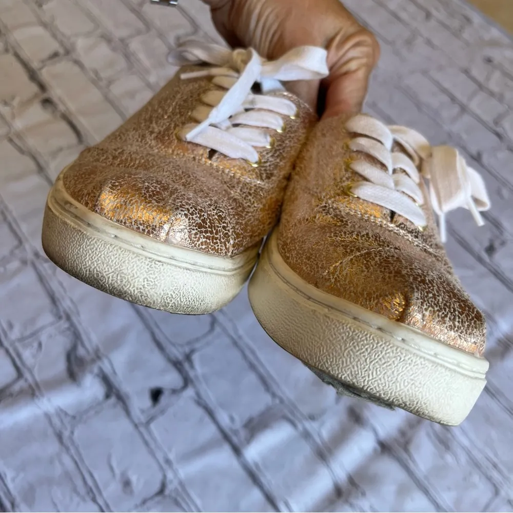 TOMS Cordones Cupsole Sneaker Sparkle Shoes Size 6 - Image 4