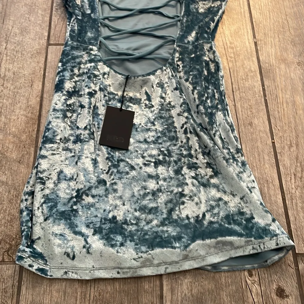 NBD by revolve crush velvet Brooke mini dress-NWT - Image 5