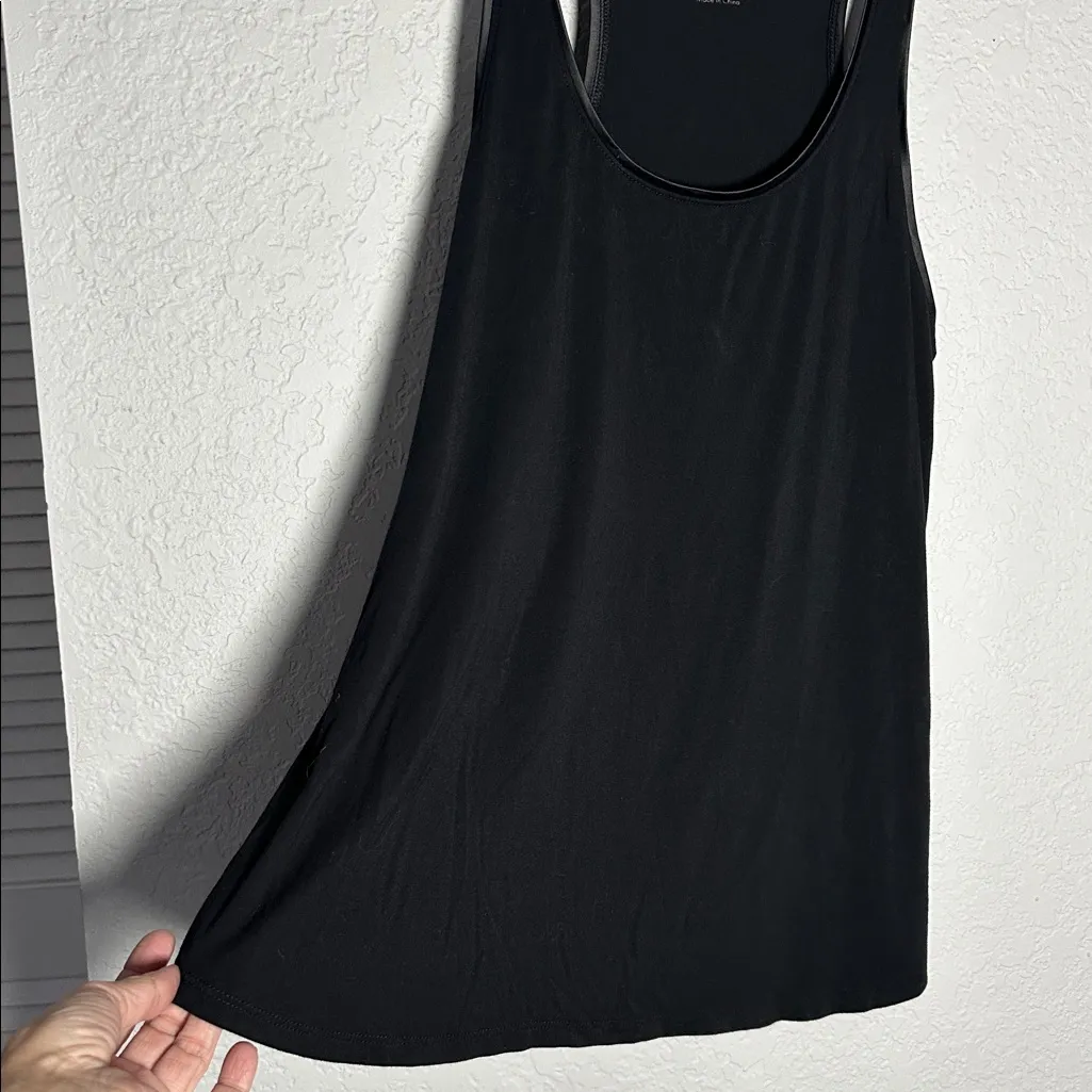 NEW Faceplant Dreams Black Classic Tank Top Bamboo Rayon Soft Large - Image 5