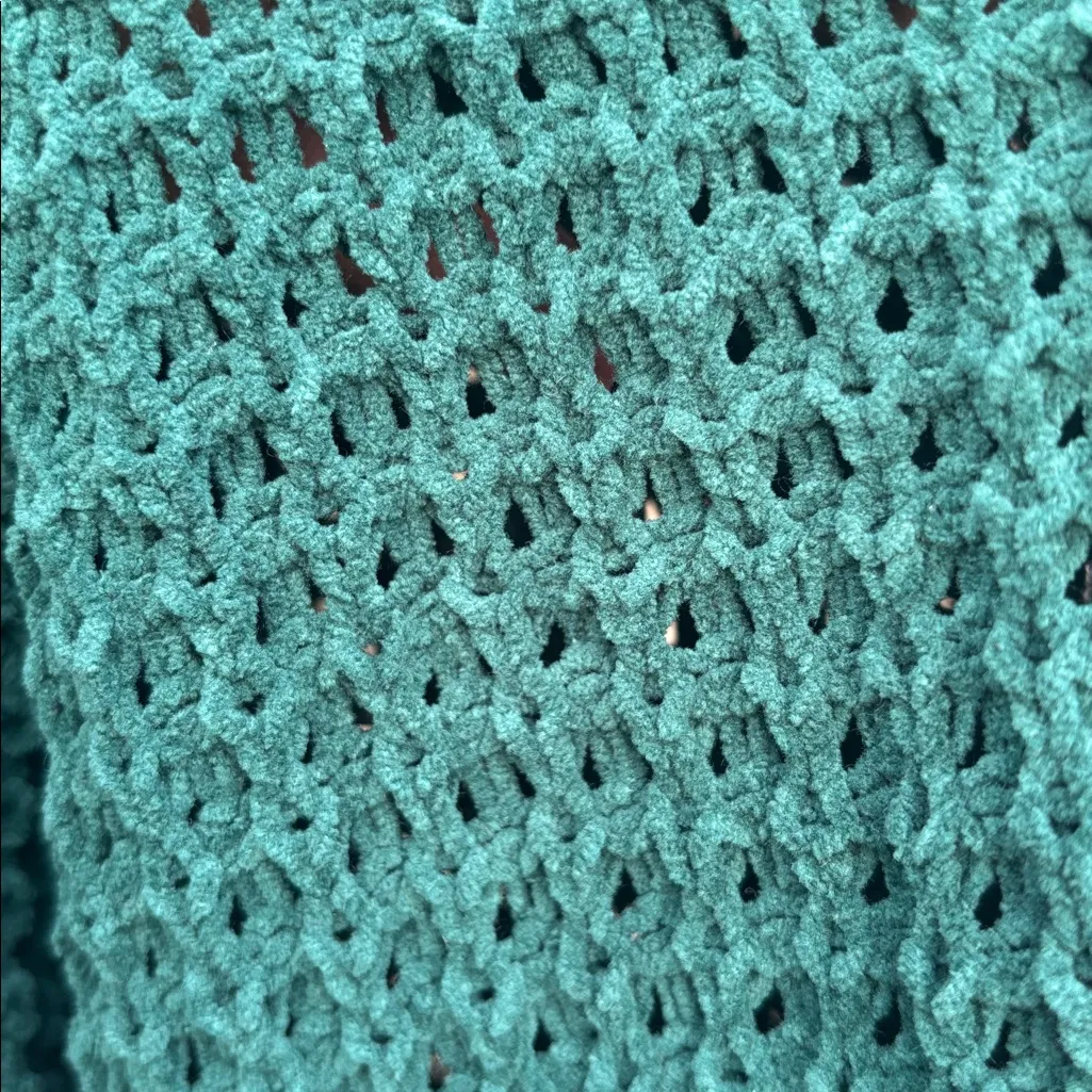 NWOT Belle Du Jour Forest Green Cowl Neck Sweater - Image 12