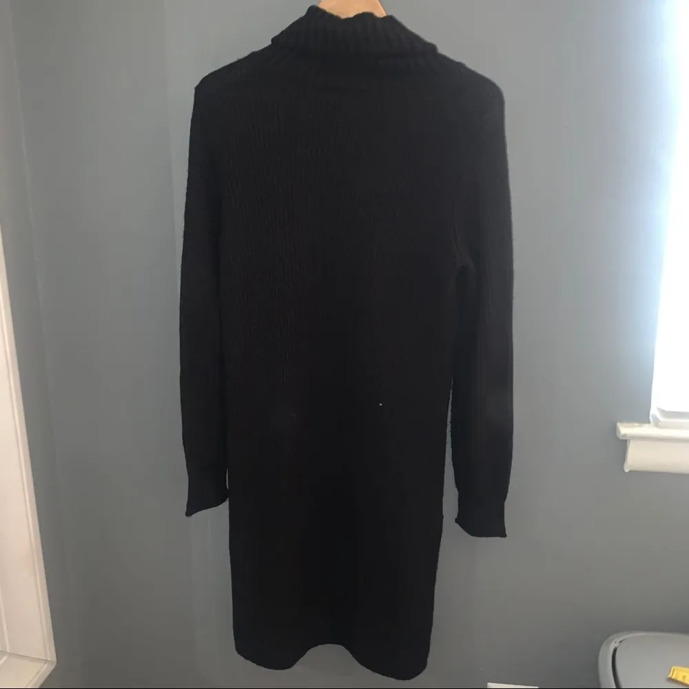 Cabi black turtleneck ribbed sweater dress - Image 9