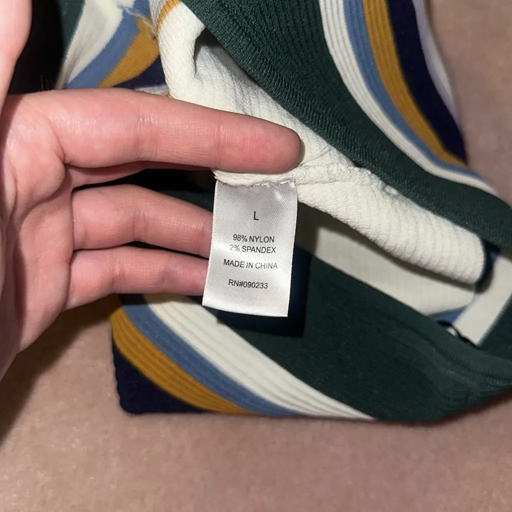 Pacsun L.A. Hearts Striped Ribbed Tube Top - Image 4