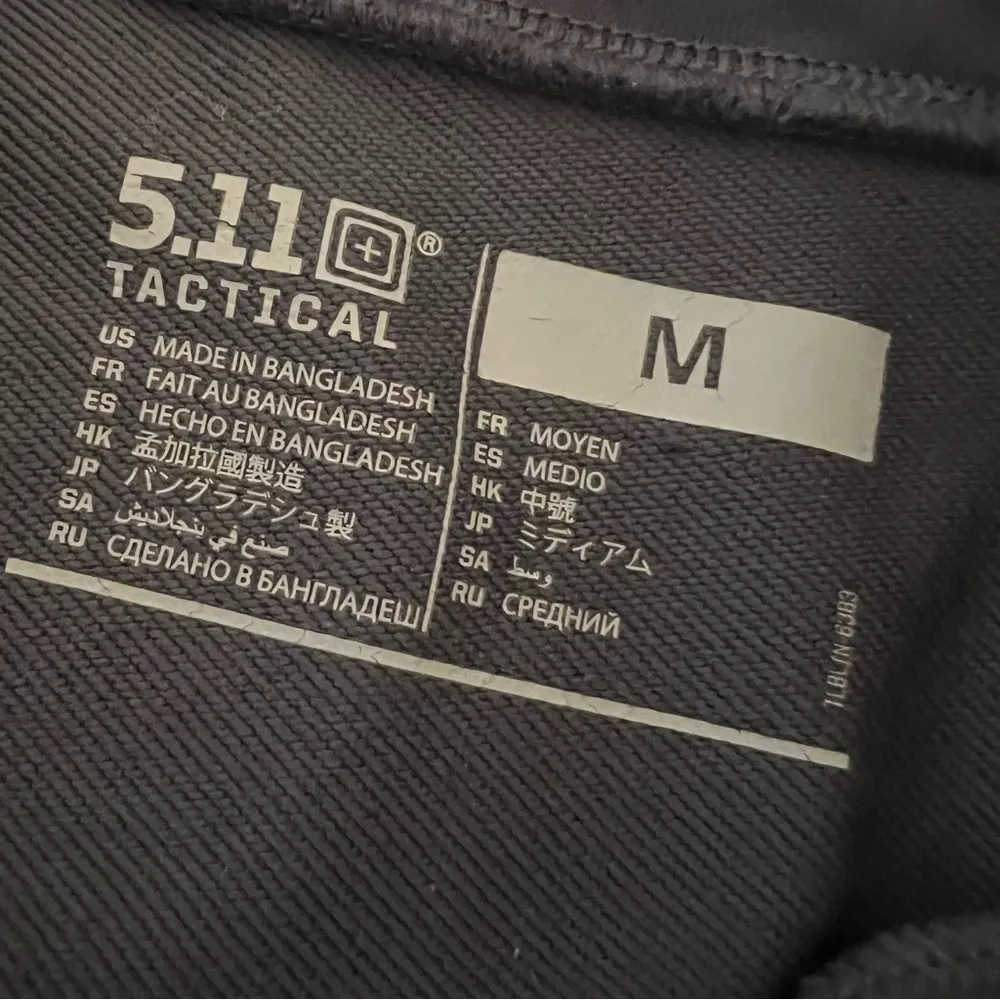 5.11 Tactical Reese 1/4 Zip Women’s M Gray Performance Training Pullover 511 - Image 5