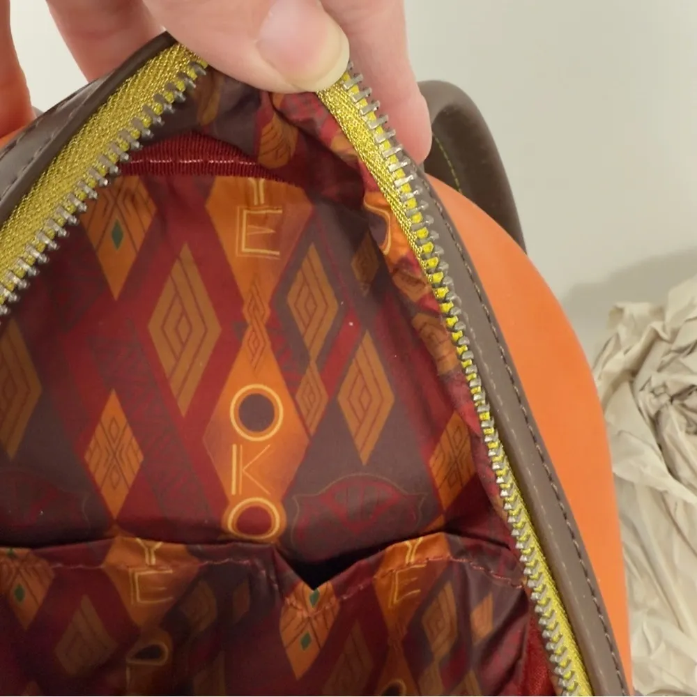 Loungefly Marvel Black Panther Wakanda Forever Okoye Cosplay Mini Backpack NEW - Image 12