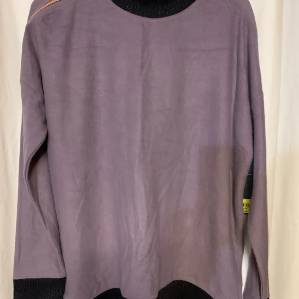 Xersion Purple Activewear Sweater Size L - Image 2