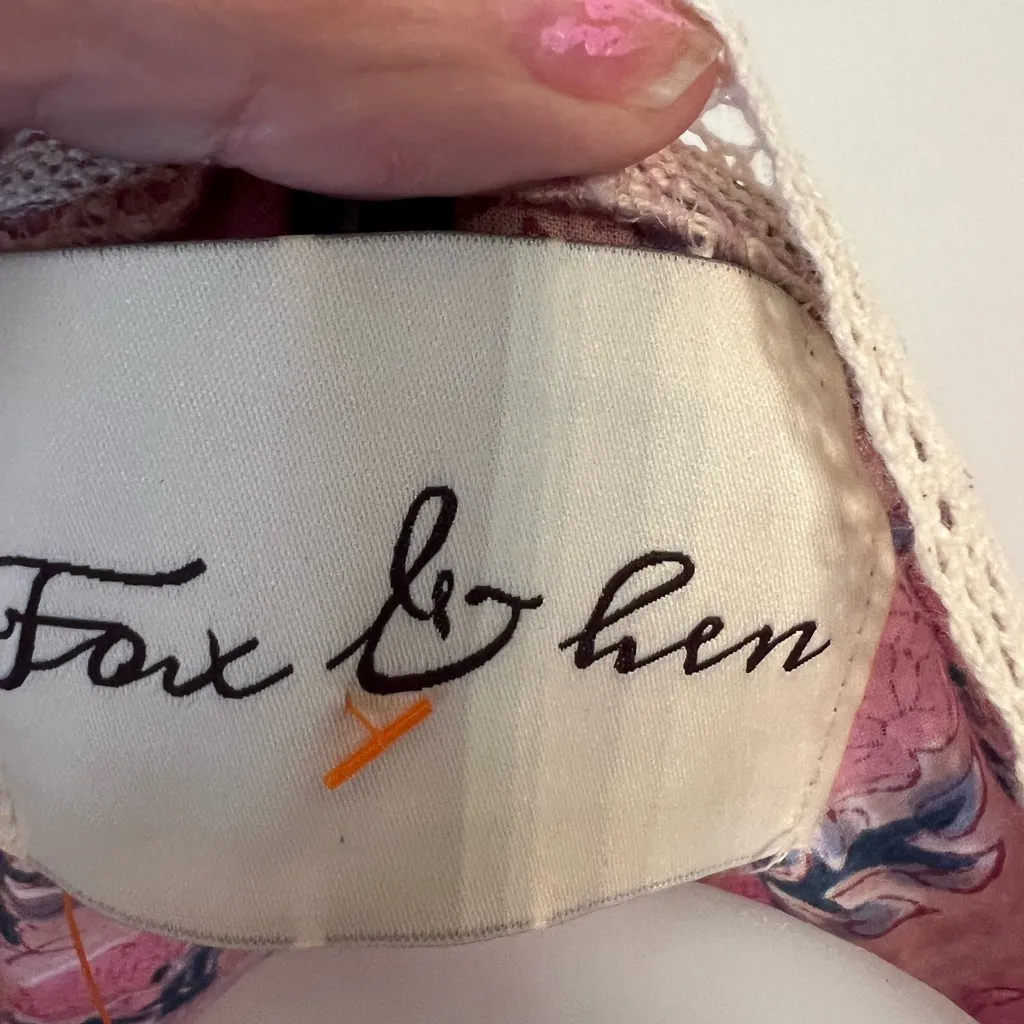 Fox & Hen Pink Mini Dress size L Blue Size L - Image 7