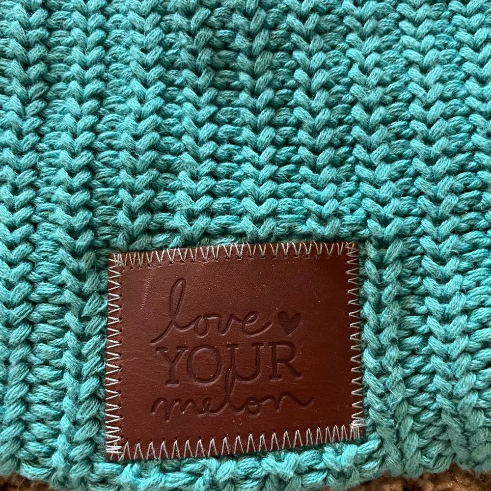 Love Your Melon Seafoam Knit Hat - Image 3