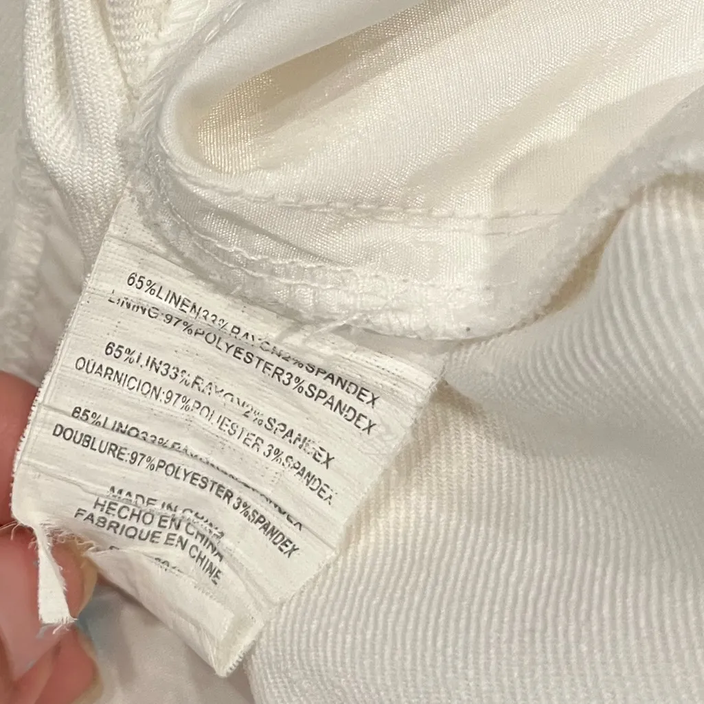 Bebe  white Women's Shorts - Image 5