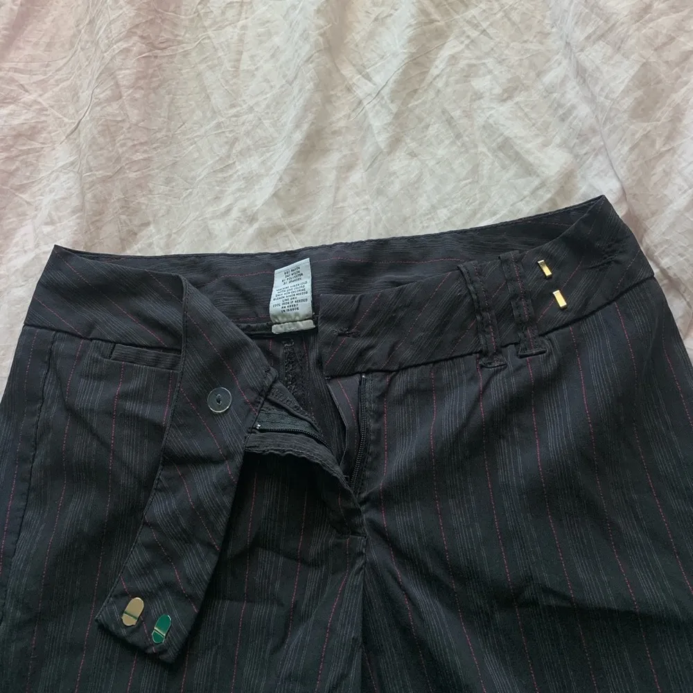 Short striped dress pants Black Size undefined - Image 2