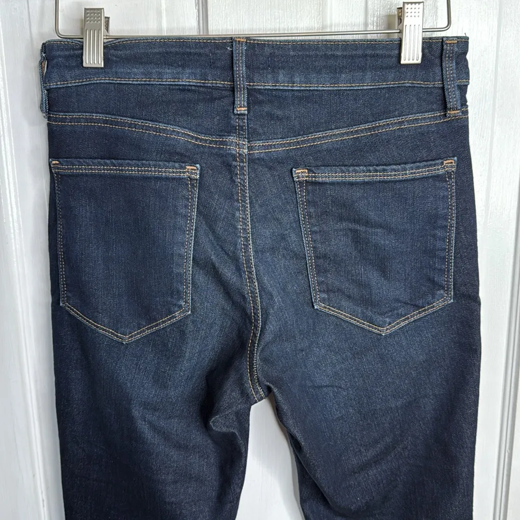 Athleta Sculptek Ultra Skinny Midnight Blue Jeans W1755 Sz 8 Petite - Image 9