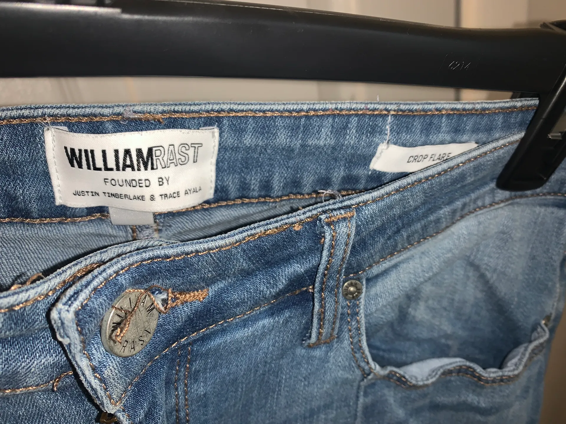 William Rast Flare Raw Gem Jeans - Image 4