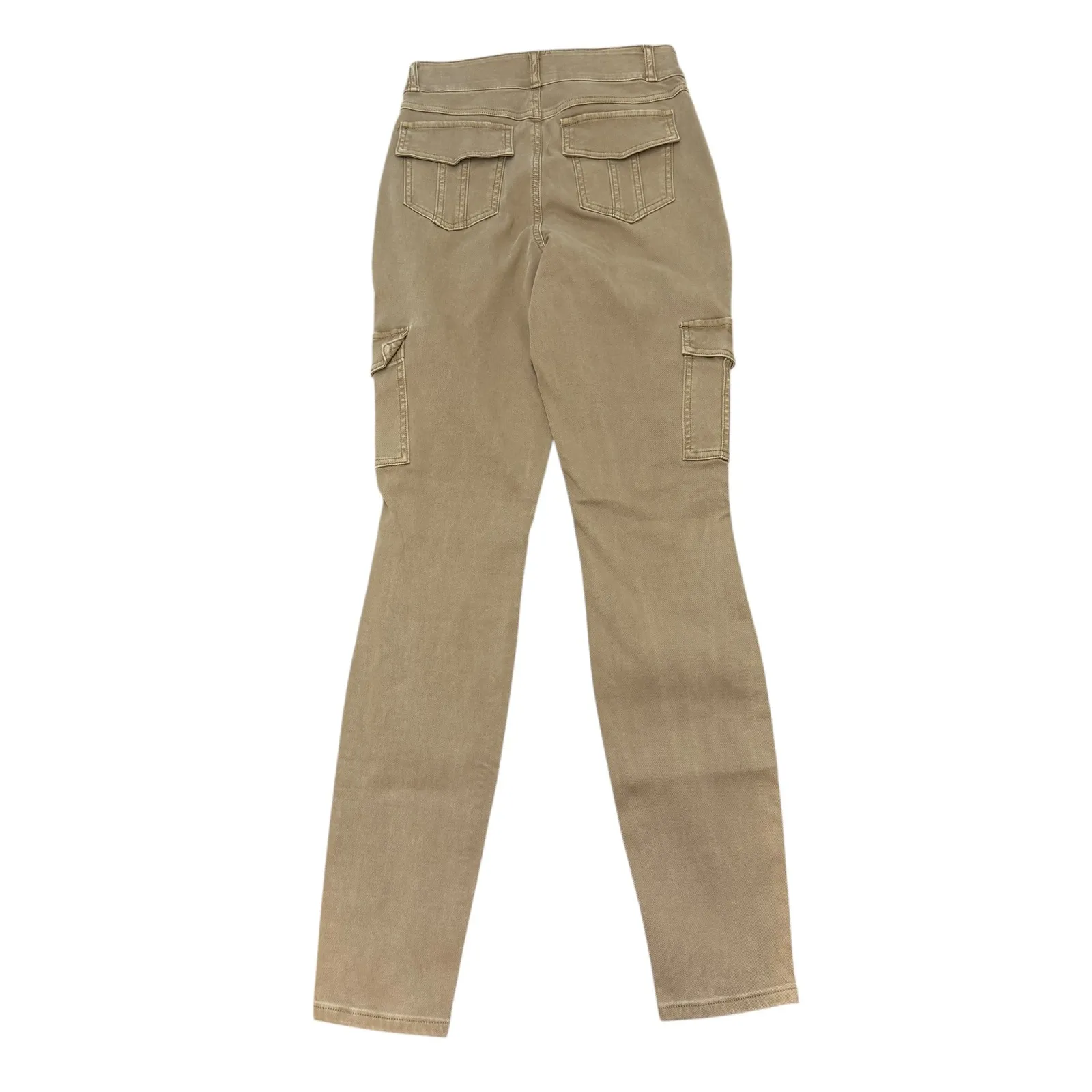 Spanx  Medium Light Brown Cargo Pants Womens Pull On Tummy‎ Control High Rise - Image 4