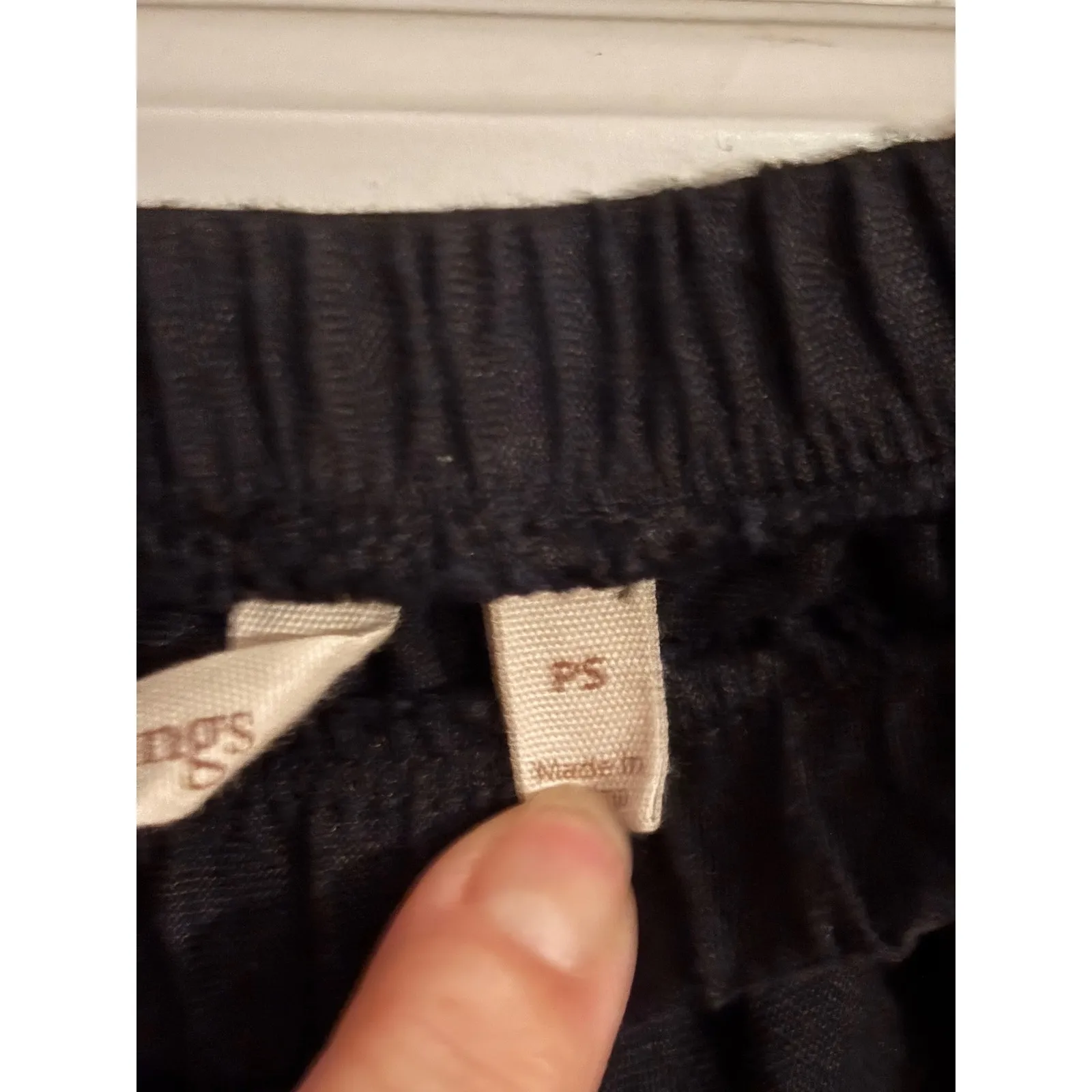 Soft Surroundings‎ Womens Black Tiered Skirt Petite Small PS Elastic Waist - Image 5