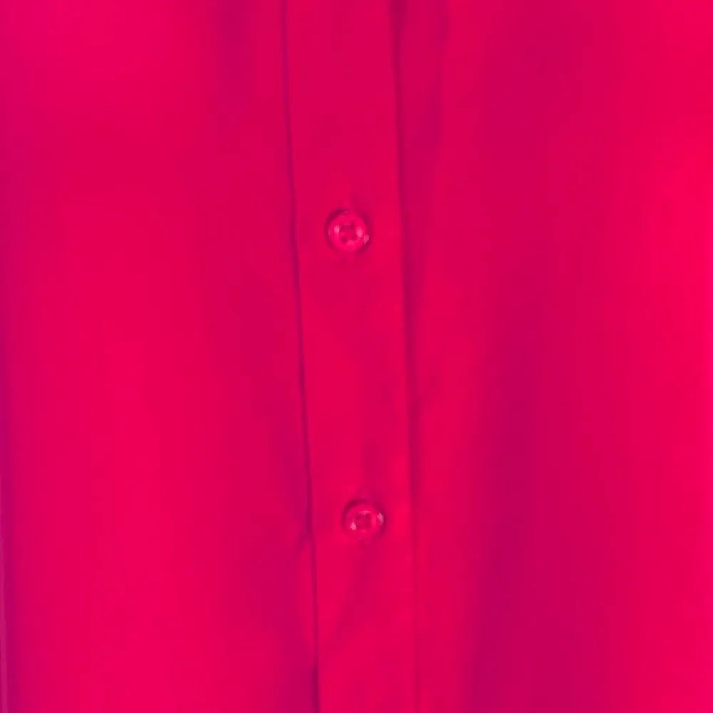 14th & Union  Deep Hot Pink Button Down Dolman Cap Sleeve Blouse Size Lar… - Image 4