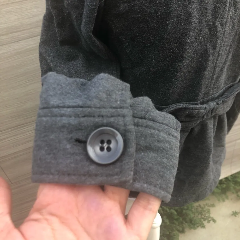 Be cool Soft Peacoat jacket By Calendar Size Medium - Image 8